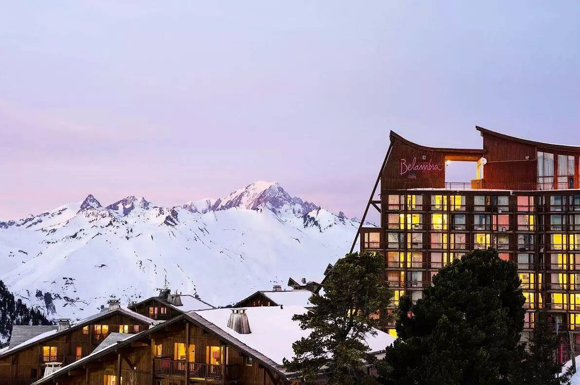 Standard Dreibettzimmer 1 Schlafzimmer 2 Erwachsene mit Blick in Les Arcs, Bourg-Saint-Maurice