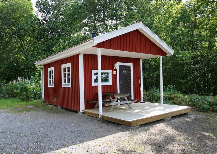 Bungalow für 4 Personen, mit Ausblick und Garten sowie Seeblick und Terrasse in Südschweden - 4