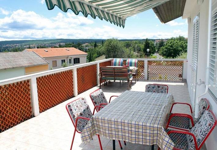 Ferienwohnung für 5 Personen auf Krk