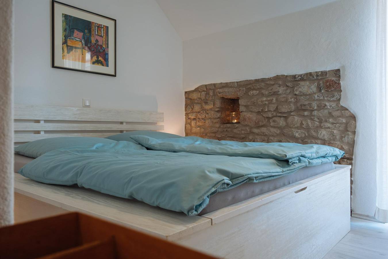 Ganze Ferienwohnung, 2-Bett-Appartement Nr. 2, Du/Wc, Wohn-/Schlafraum in Pelm, Vulkaneifel