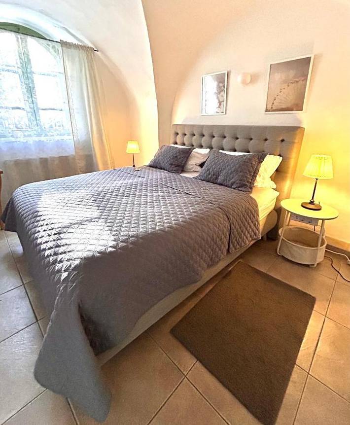 Ferienwohnung für 6 Personen, mit Terrasse und Garten sowie Ausblick