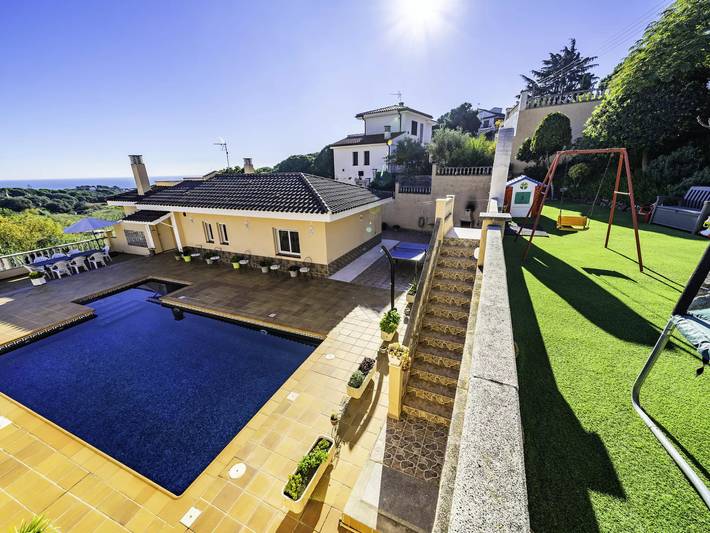 Chalet para 8 personas, con jardín en Maresme