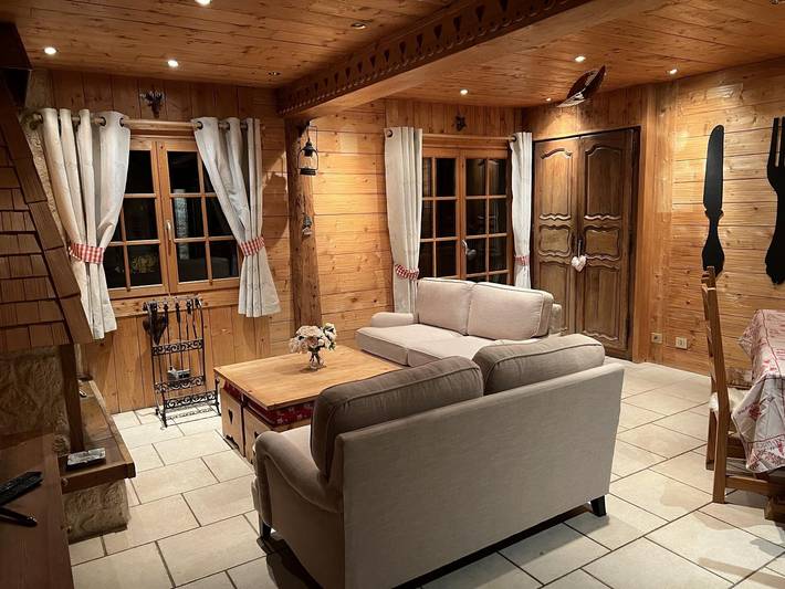 Chalet pour 5 personnes, avec Balcon ainsi que Jardin et Vue à Les Rousses
