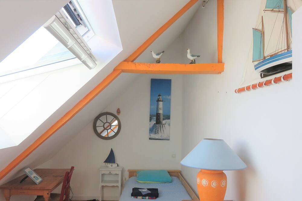 Haus am Strand, Strand 400 m, 5 Personen, in der Nähe von Saint Brieuc in Hillion, Côte de Goëlo