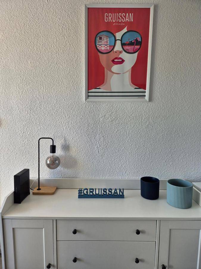 Gîte pour 4 personnes, avec bassin pour enfant ainsi que balcon et piscine dans Office De Tourisme De Gruissan - 3