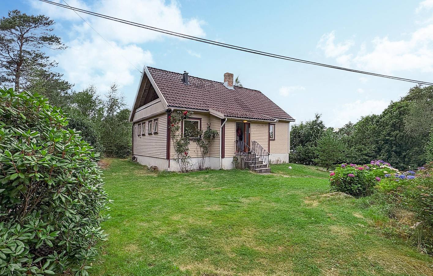 Feriehus for 9 personer med have in Flekkerøy, Kristiansand