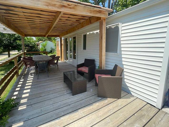 Mobil home pour 6 personnes, avec terrasse à Montauroux - 4