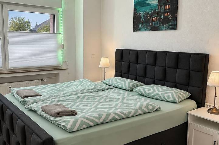 Ganze Wohnung, Top 3 Zimmer Appartment nähe Schalke, Veltins Arena 7 min Fußweg Sport und Natur in Gelsenkirchen, Ruhrgebiet