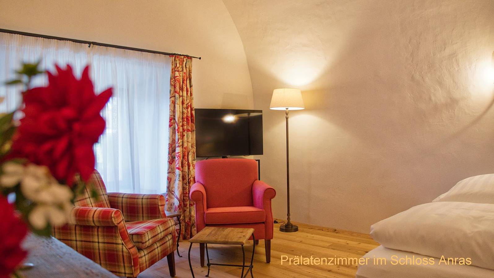 Ganze Ferienwohnung, Prälatenzimmer im Schloss Anras in Villgratner Berge, Anras