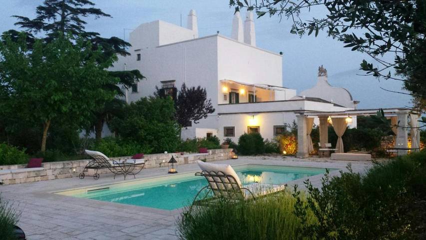 Agriturismo per 2 persone, con giardino e panorama nonché piscina, con animali domestici in Provincia di Taranto