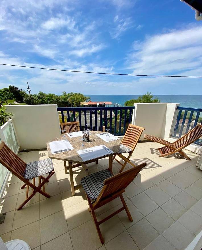 Maison d’hôte pour 5 personnes, avec Balcon ainsi que Terrasse et Vue à Saint-Jean-de-Luz
