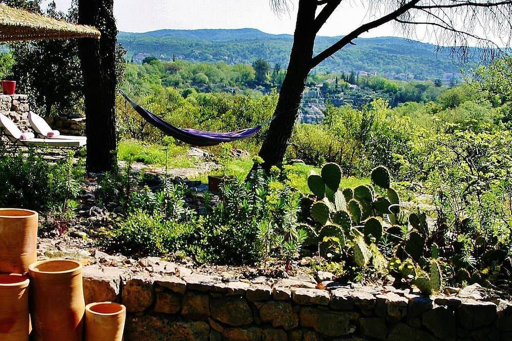 Breathtaking view of the Beaume gorges. in Labeaume, Ardèche