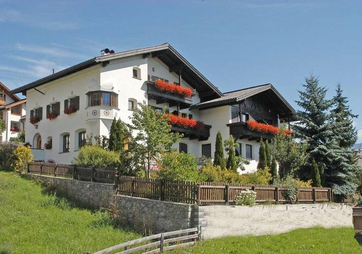 Ferienwohnung für 4 Personen, mit Garten und Ausblick