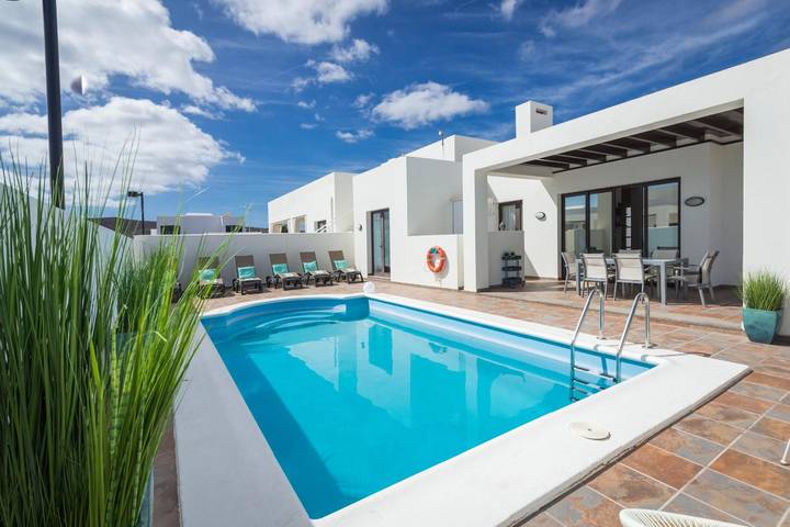 Apartamento para 6 personas, con jardín en Yaiza