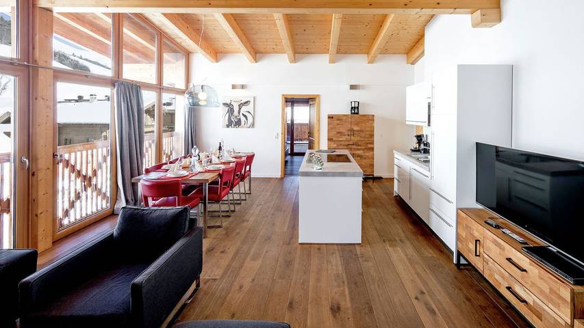 Ferienwohnung für 8 Personen, mit Sauna und Terrasse in Gerlos