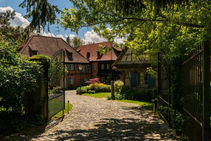 Hôtel pour 2 personnes, avec terrasse et jardin, animaux acceptés