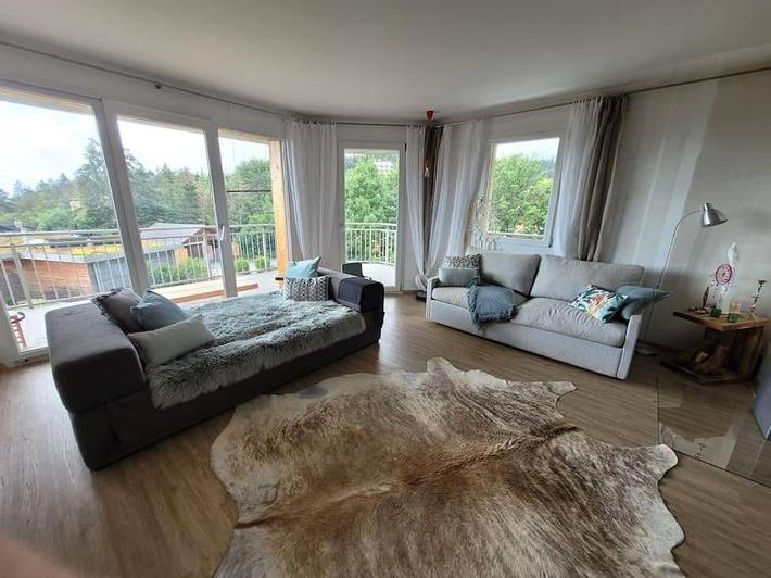 Gîte pour 5 personnes, avec jardin ainsi que vue sur le lac et vue à Saint-Cergue - 4