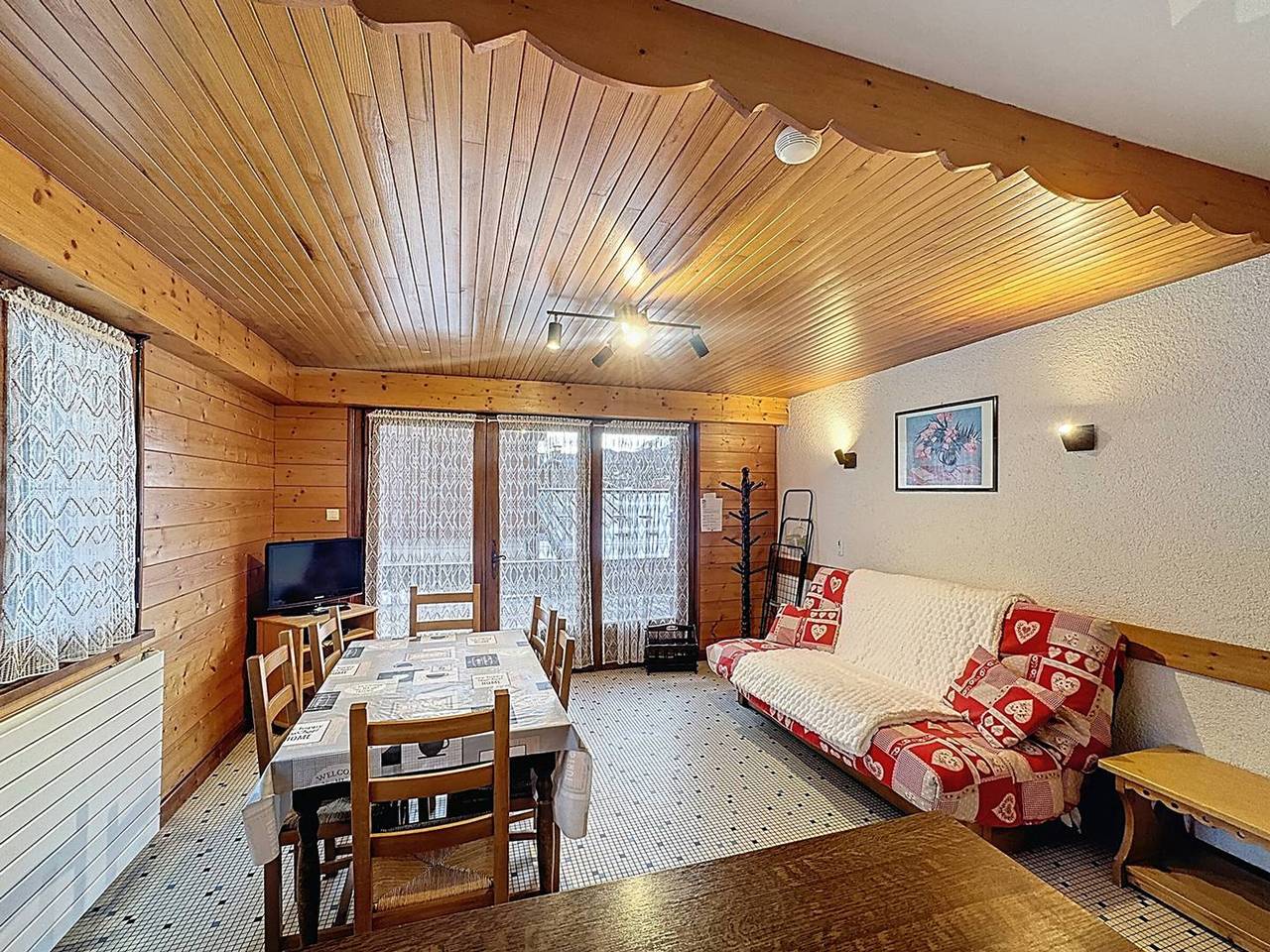 Geheel appartement, Vakantieappartement voor 6 personen met terras in Les Gets, Les Portes du Soleil