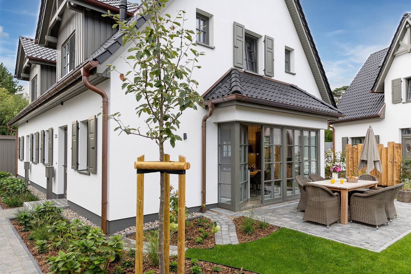 Ferienhaus Lacus – Stilvolle Auszeit am Wasser und in der Natur, Hunde willkommen in Ostseebad Zingst, Zingst