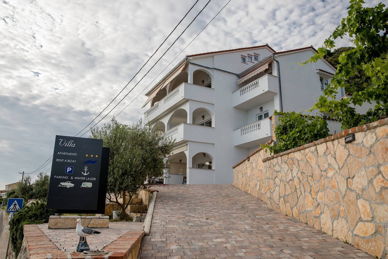 Ganze Wohnung, 1-Zimmer-Ferienwohnung am Strand Supetarska Draga - Gornja (Rab) A-11579-e in Lopar, Rab