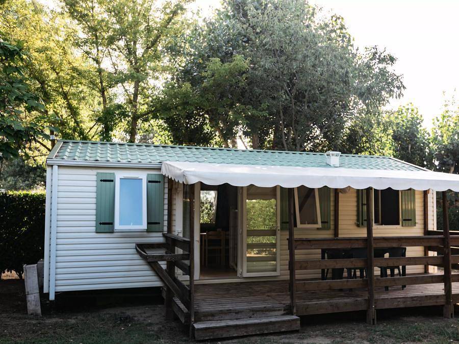Camping Club Le Florida - Mobilhome 6 personnes - Mobil Home 4 Pièces 6 Personnes Climatisé in Elne, Côte méditerranéenne (France)