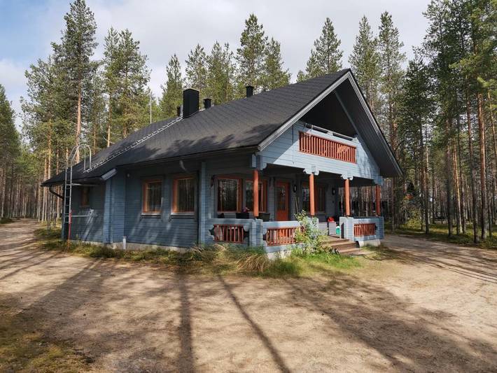 Ferienhaus für 6 Personen, mit Balkon und Terrasse sowie Garten und Sauna