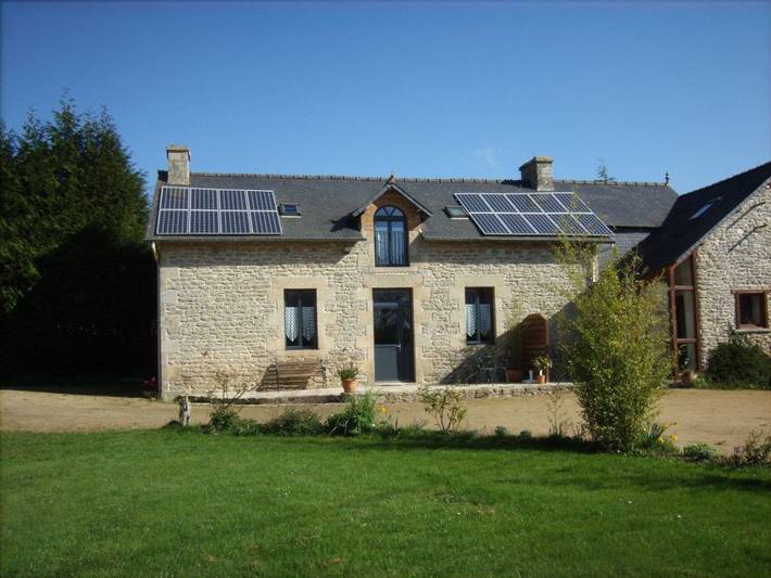Gîte pour 4 personnes, avec jardin et terrasse, animaux acceptés dans Bretagne, France