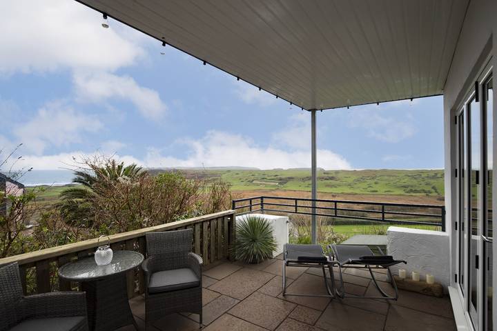 Ferienwohnung für 2 Personen, mit Meerblick und Garten sowie Ausblick und Terrasse in Wales - 2