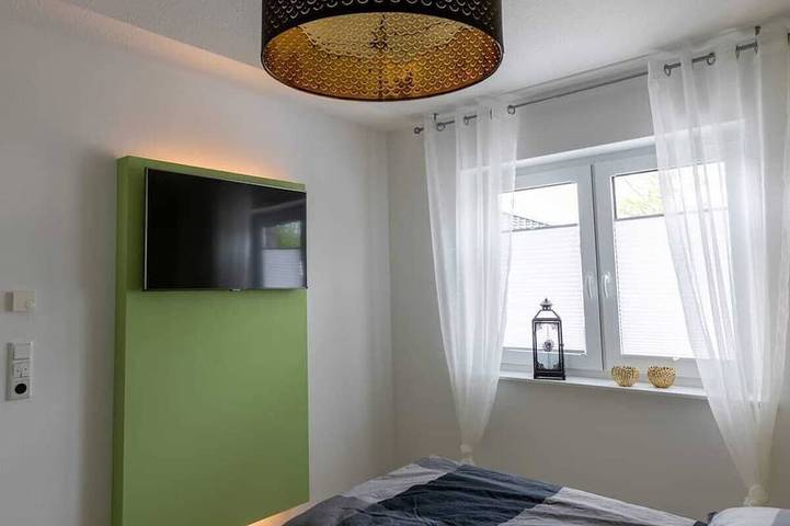 Ganze Wohnung, Ferienwohnung am See in Harkebrügge – mit Sauna, Wlan, Gasgrill & Parkplatz in Barßel, Niedersachsen