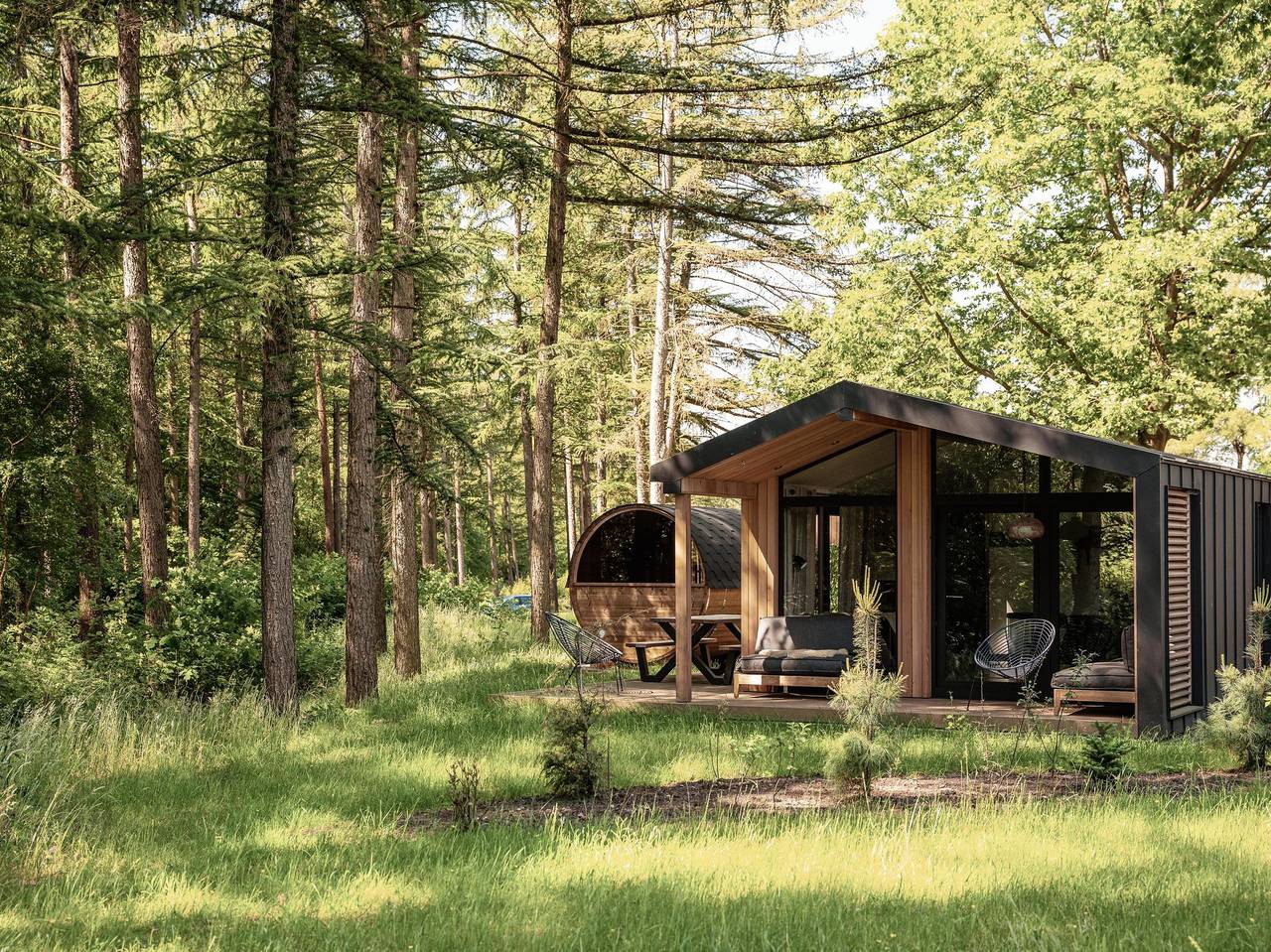 Wb Resort Gmbh — Natur Lodge mit Panorama Sauna | 6 Pers. in Wilsum, Landkreis Grafschaft Bentheim