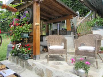 Ferienhaus für 6 Personen, mit Balkon und Garten in der Lombardei