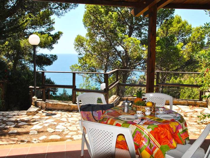 Villa per 4 persone, con terrazza a Sperlonga