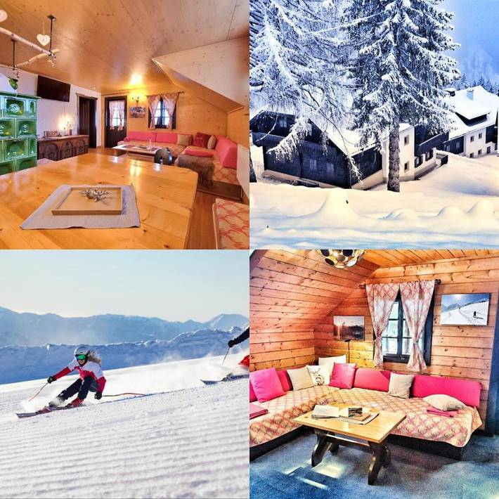 Ferienwohnung für 6 Personen, mit Ausblick und Garten sowie Pool und Sauna, mit Haustier