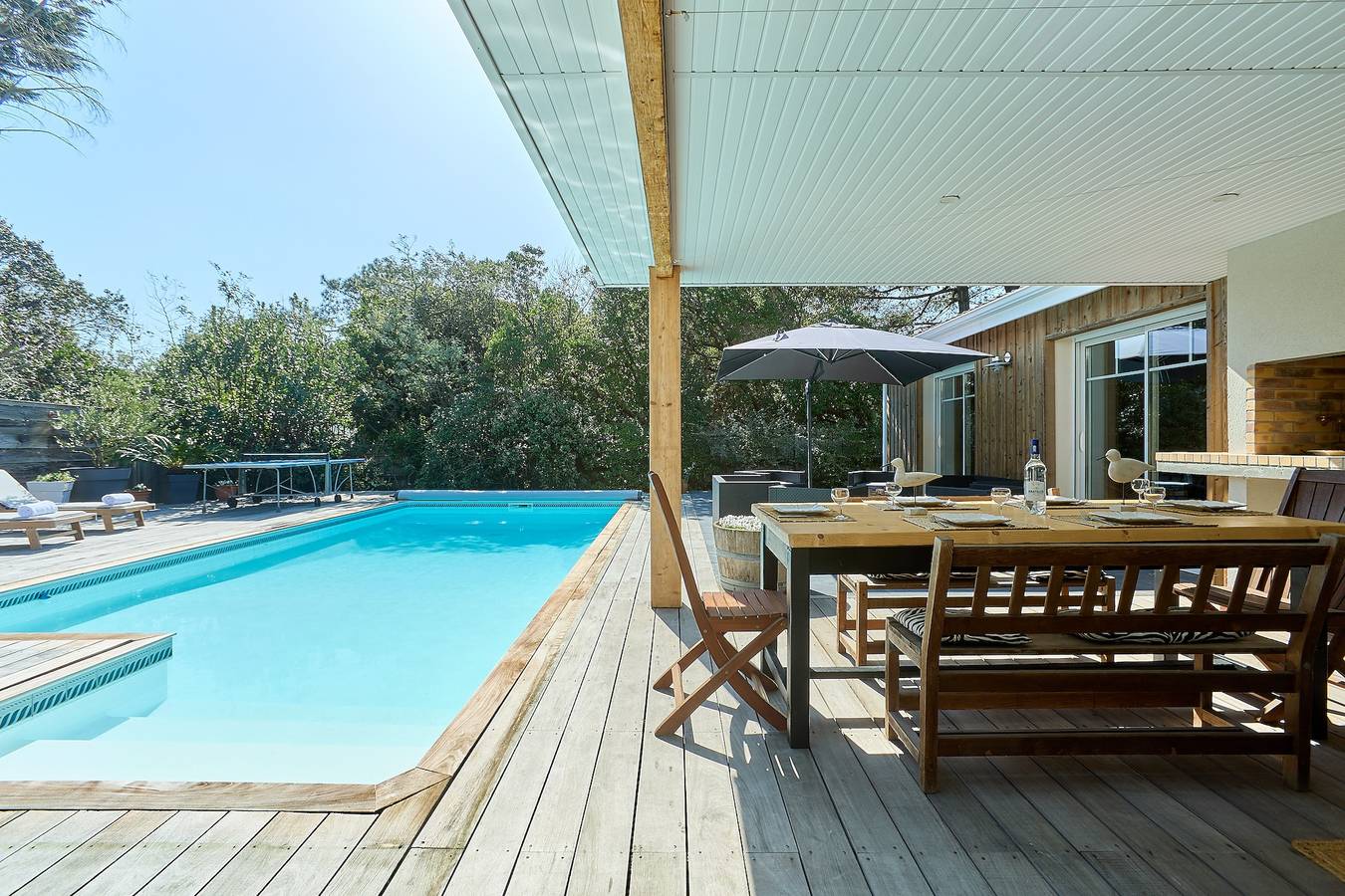 Villa Rose - Au cœur du Ferret avec Piscine Privée in Lège-Cap-Ferret, Region de Arcachon