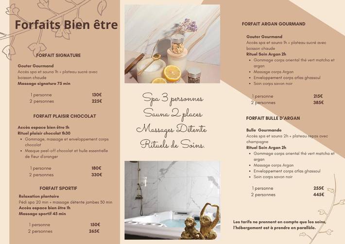 Chambre d’hôte pour 3 personnes, avec sauna et jacuzzi à La Bourboule - 3