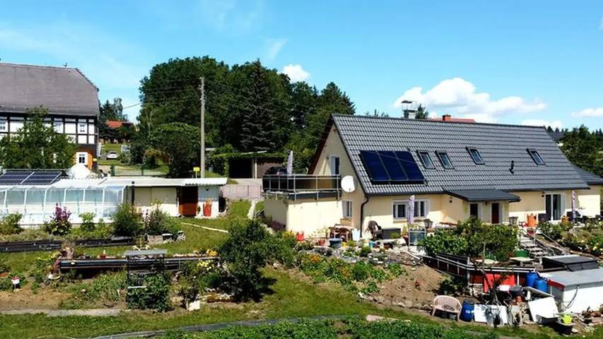 Ferienhaus für 5 Personen, mit Terrasse und Pool in Sachsen - 3