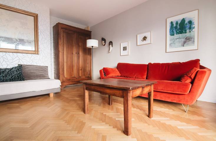 Apartamento entero, GuestReady - piso artístico cerca Buttes Chaumont in París, Isla de Francia