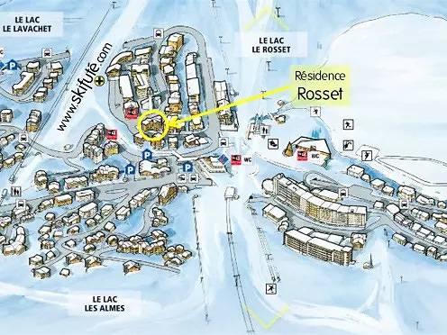 Gîte pour 4 personnes, avec balcon dans Office De Tourisme De Tignes Le Lac - 3