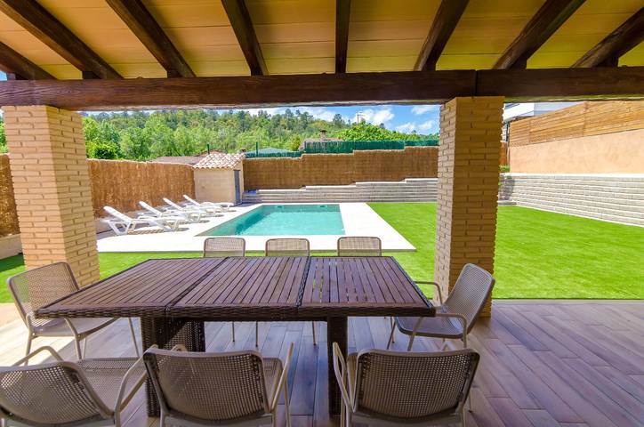 Casa rural para 8 personas, con jardín en Vidreras - 4