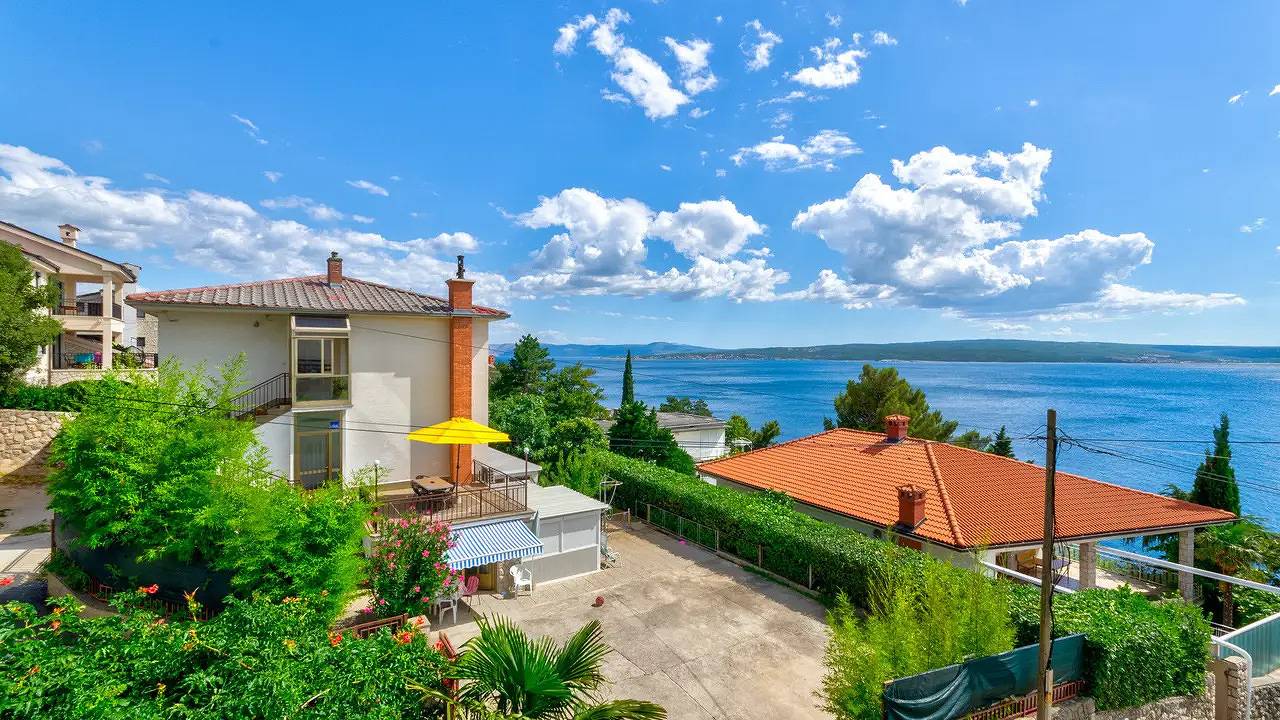 Geheel vakantieappartement, Vakantieappartement voor 4 personen met terras in Dramalj, Primorje-Gorski Kotar