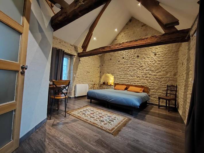 Maison d’hôte pour 3 personnes, avec jardin et vue