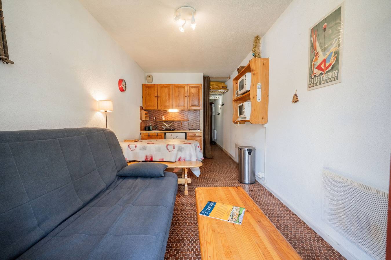 Estudio entero, Estudio "Cabine Ax Les 3 Domaines" en zona tranquila cerca de las pistas in Pirineos franceses
