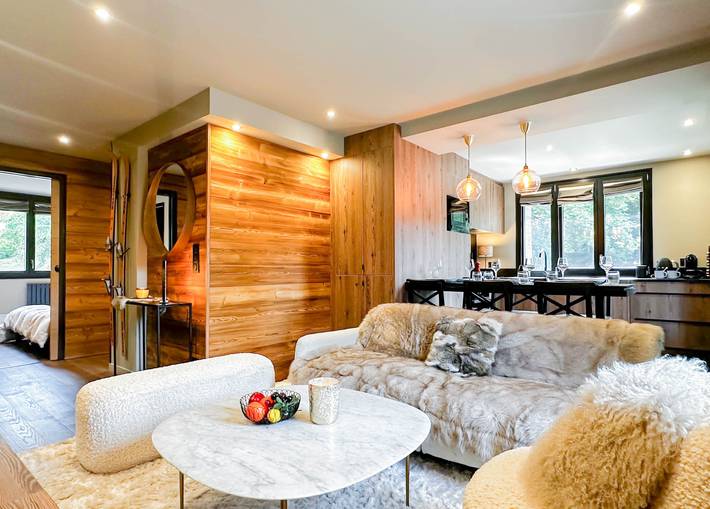 Gîte pour 6 personnes, avec balcon et jacuzzi dans Office de Tourisme de Megeve