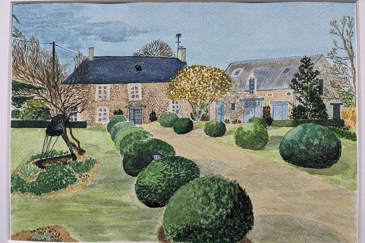 Location de vacances pour 14 personnes, avec jardin à Saint-Germain-d'Ectot