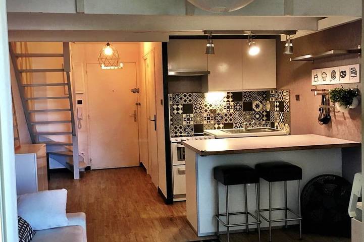 Appartement de vacances pour 6 personnes, avec jardin