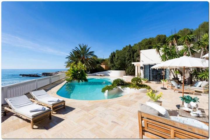 Maison de vacances pour 8 personnes, avec terrasse et vue ainsi que jardin et piscine