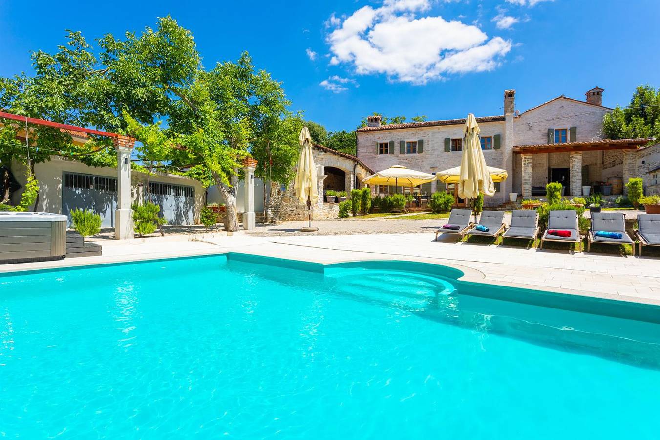 Villa Damiana in Žminj, Central Istria