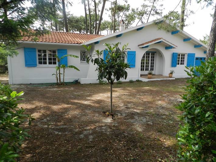Villa pour 10 personnes, avec jardin, animaux acceptés dans Biscarrosse Plage
