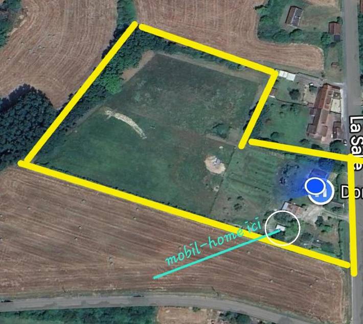 Camping pour 2 personnes, avec Terrasse ainsi que Jardin et Vue dans Indre - 2