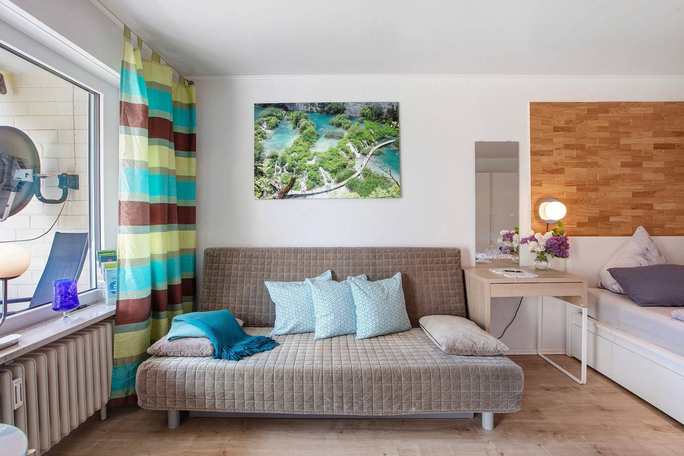 Ganze Wohnung, Ferienwohnung "Magjar" mit Balkon und Wlan in Küssaberg, Landkreis Waldshut